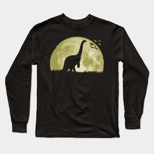 Brachiosaurus Long Sleeve T-Shirt by Nerd_art